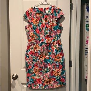 Emma & Michele Floral Dress with Pockets 16